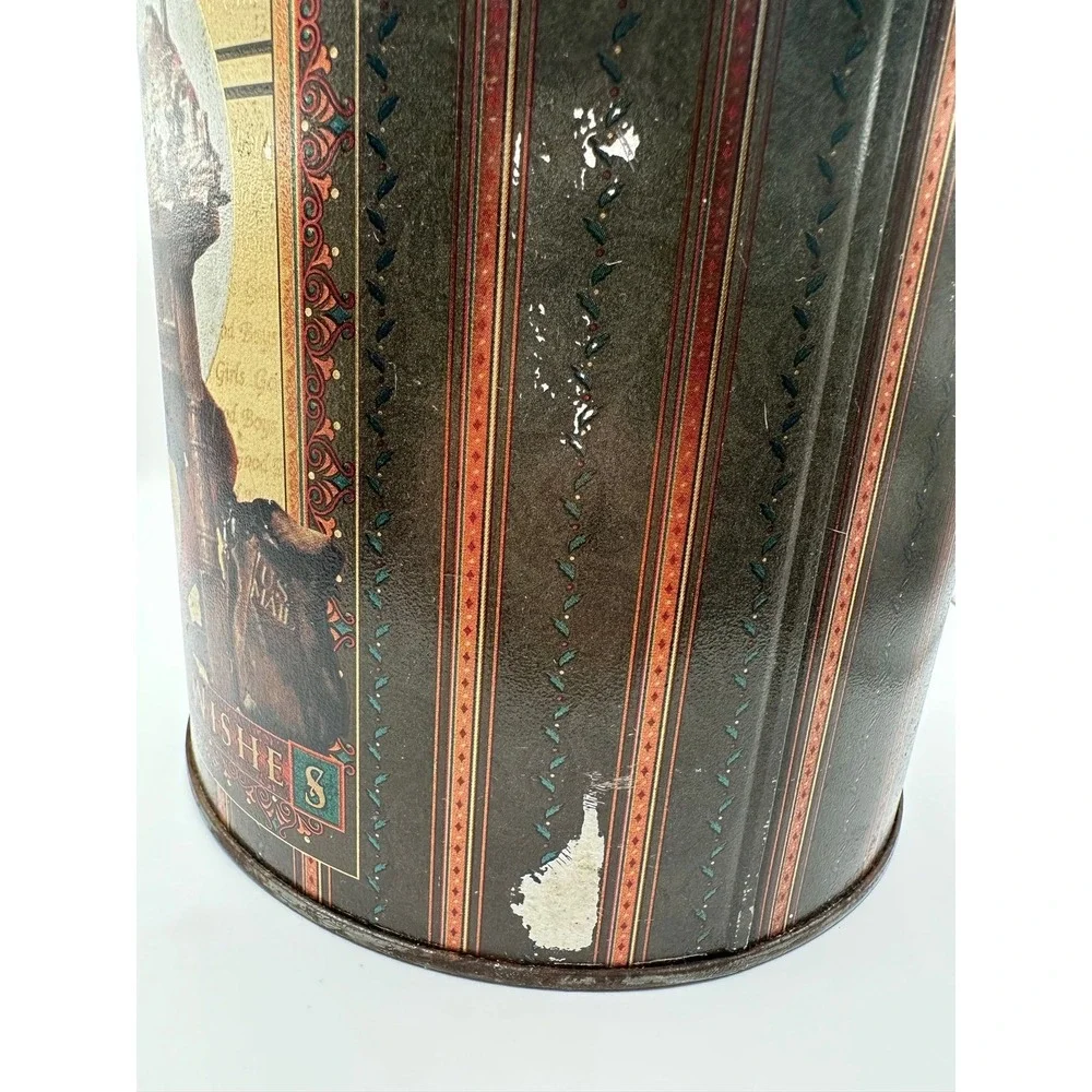 Vintage style‎ Norman Rockwell Saturday Evening Post Christmas Santa Tin